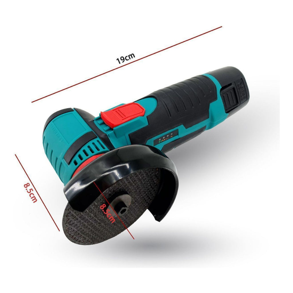 Esmerilhadeira Lixadeira PowerGrip Portátil Bateria Recarregável 12V Serra Mármore