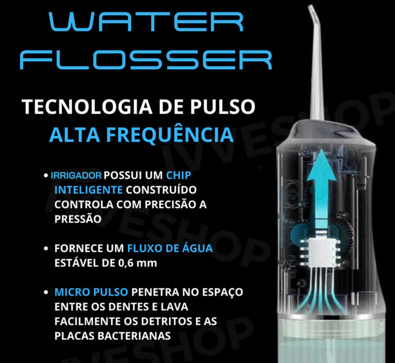 Kit Escova Elétrica & Irrigador Oral - Para um Sorriso Radiante!
