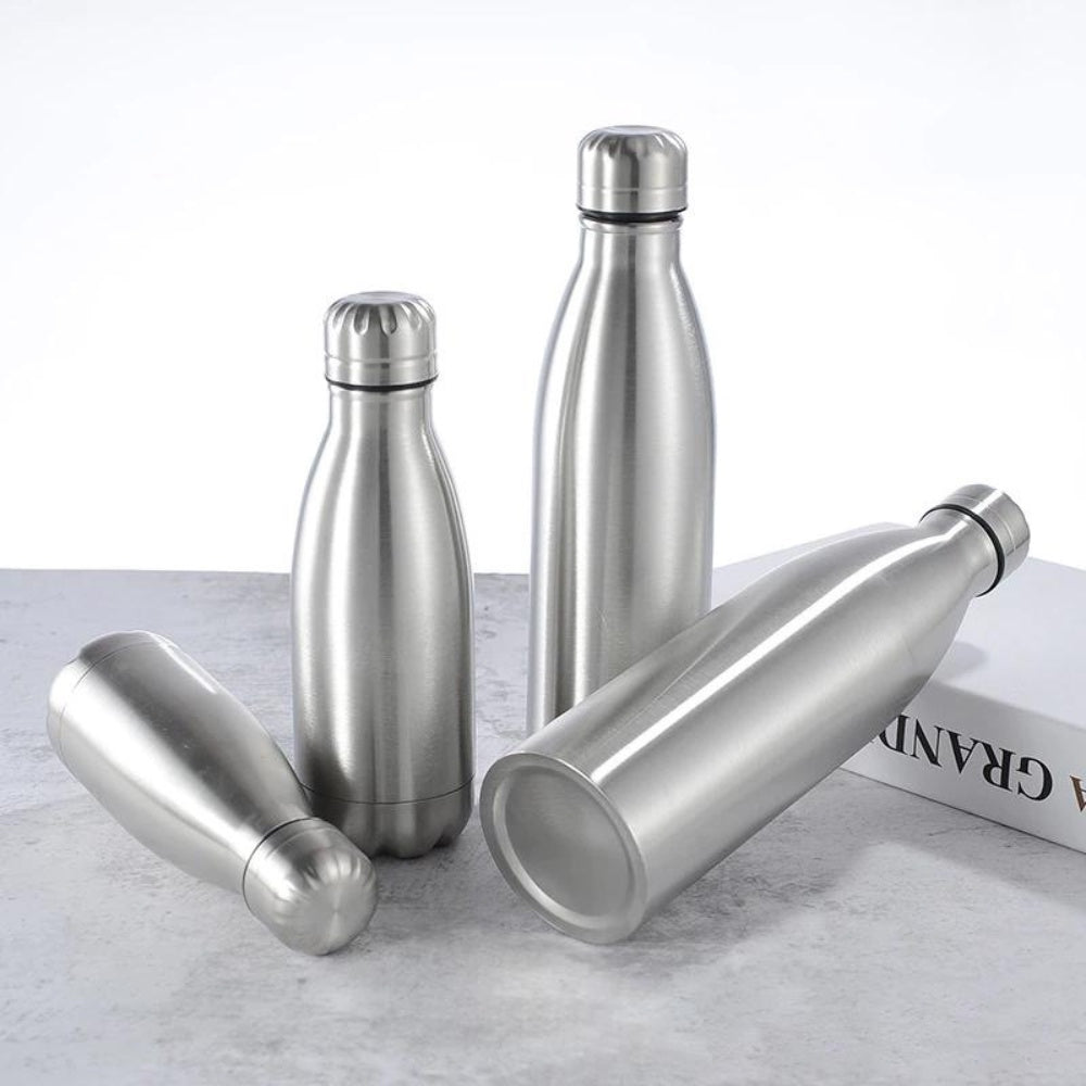 Garrafa Inox Térmica 500ml, 750ml e 1000ml - Hidrate-se com Estilo!