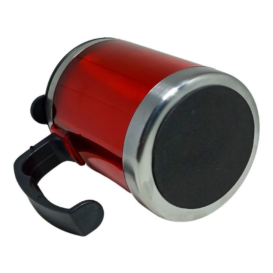 Caneca Térmica Inox 450ml com Alça e Tampa Bebida Fria ou Quente