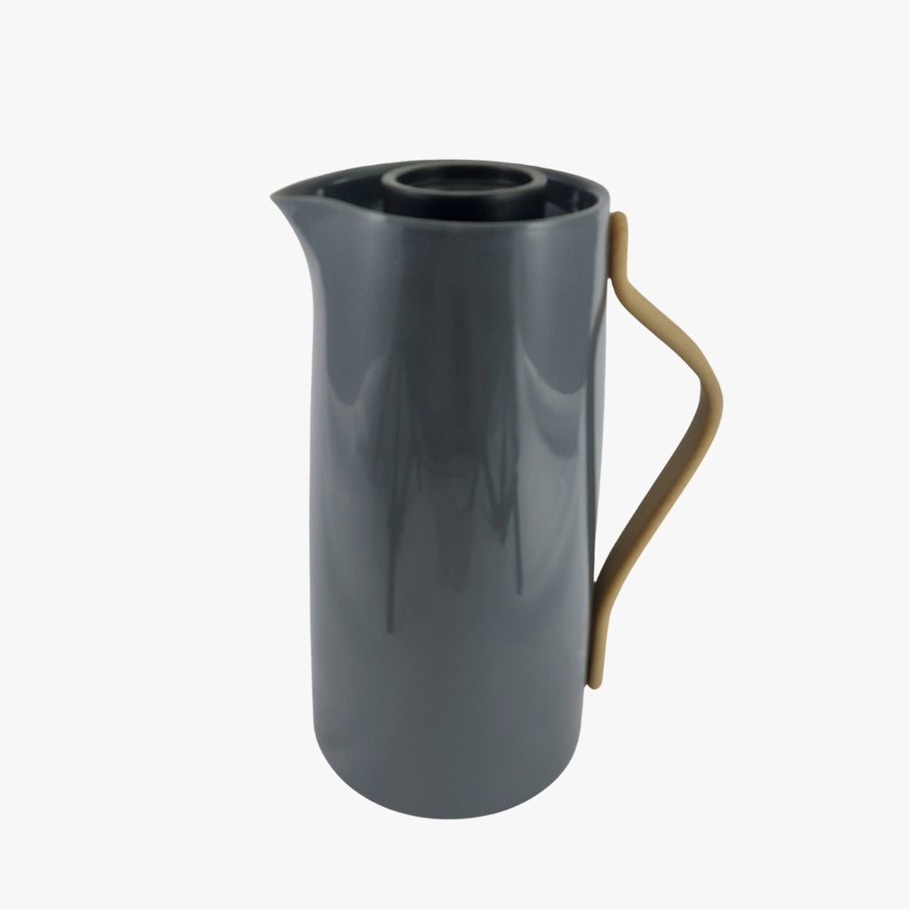Garrafa Térmica 1 Litro para Café e Chá com Cabo de Madeira Curve - Sabor e Estilo por Horas