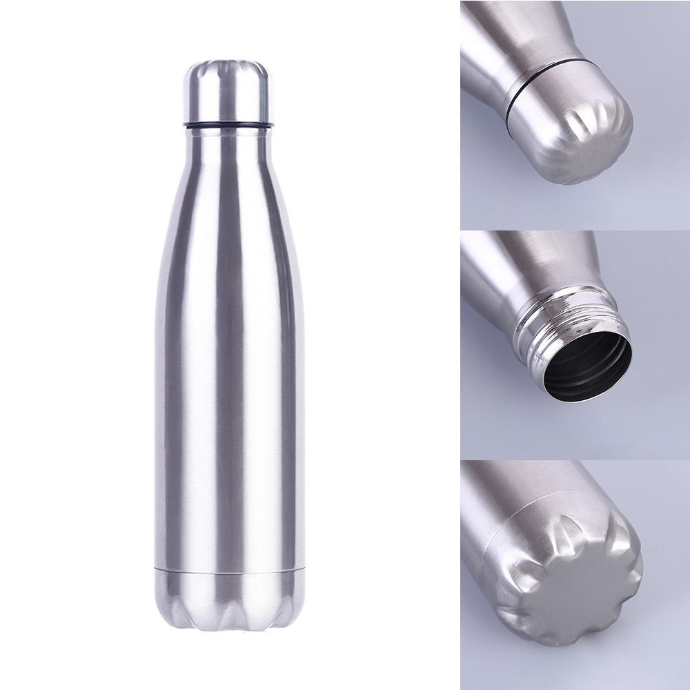 Kit 10 Garrafa Inox De Água Gelada Academia 1000ml