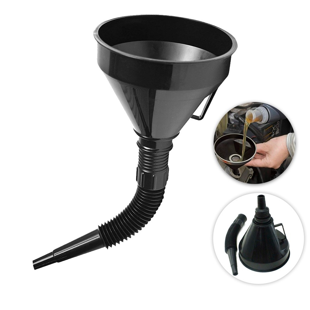 Kit Funil Flexível para Combustíveis – Praticidade para Carros e Motos!