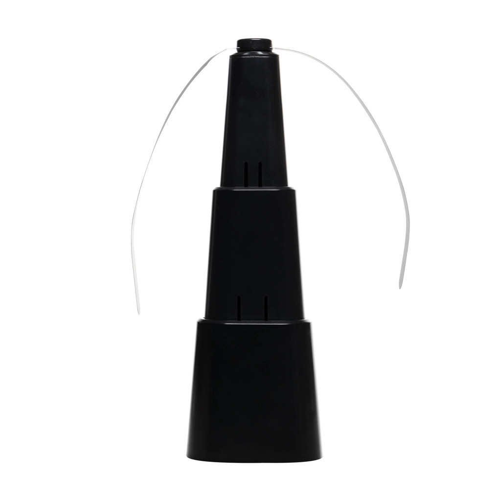 Ventilador Repelente de Mesa Retrátil Preto 8cm –  Refresque e Proteja!
