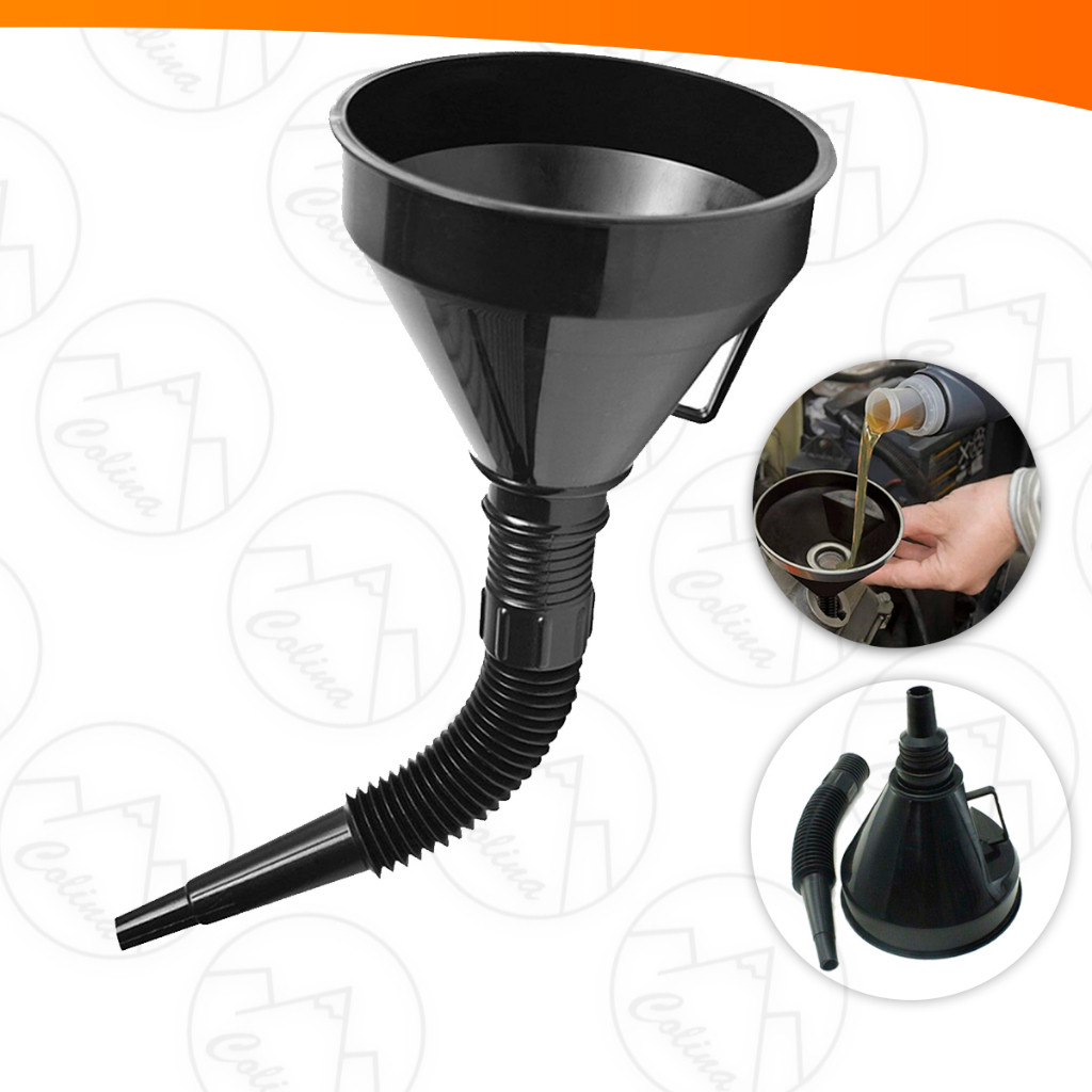 Kit Funil Flexível para Combustíveis – Praticidade para Carros e Motos!