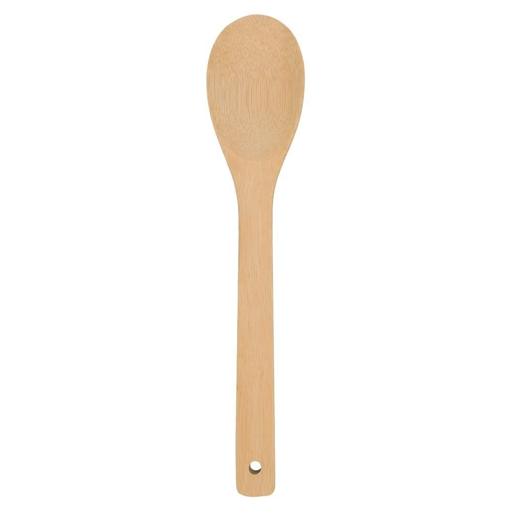 Kit 5 Colher de Pau Utensílios de Cozinha Bambu Mimo Style Madeira Espátula Colher Cozinha Culinária
