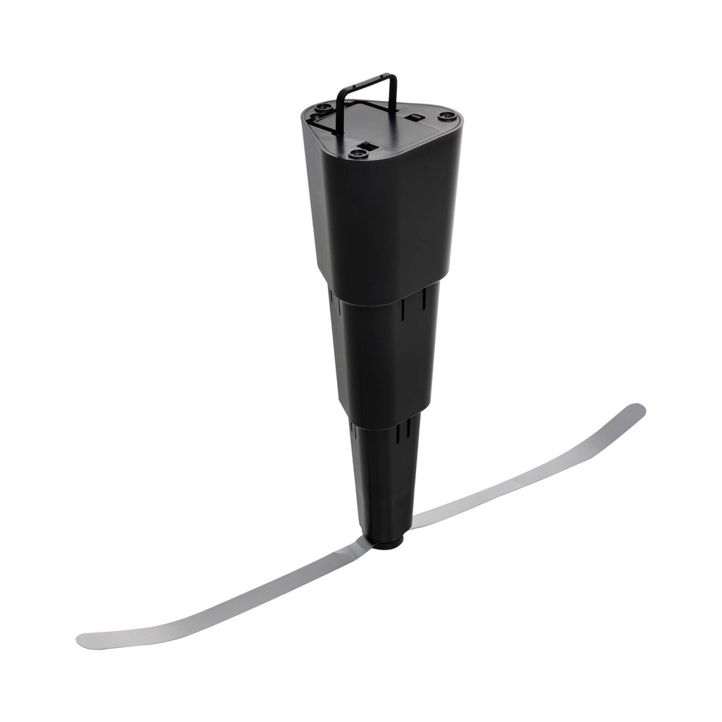 Ventilador Repelente de Mesa Retrátil Preto 8cm –  Refresque e Proteja!