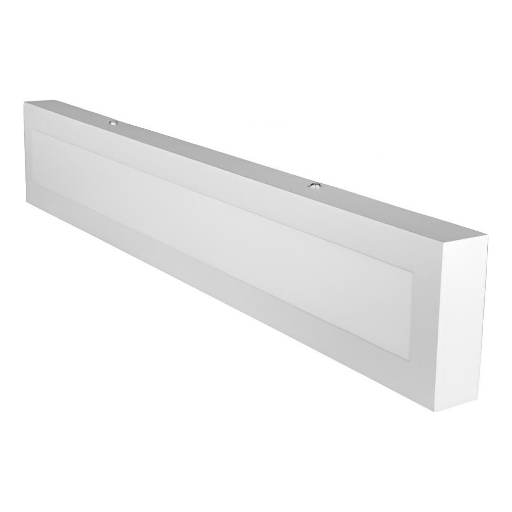 Painel Plafon LED Retangular Sobrepor 60cm 18W Branco Frio – Iluminação Moderna e Eficiente!