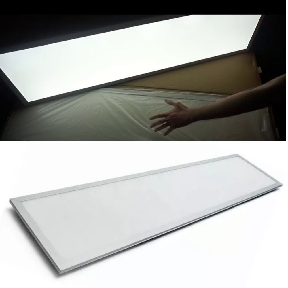 Painel Retangular Led Pro 120x30 48w Embutir Slim 6500k