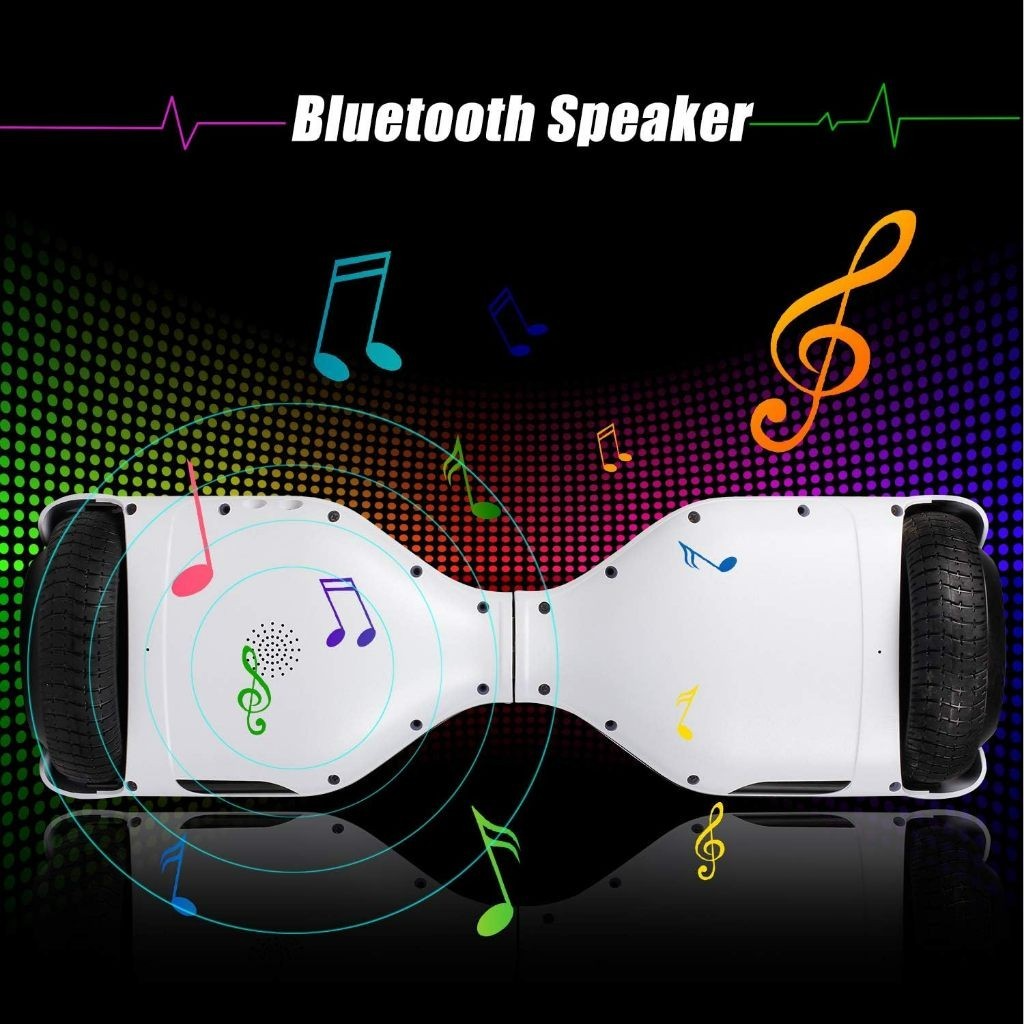 Hoverboard Infantil 6.5 com Led e Bluetooth para Aventuras Estilosas