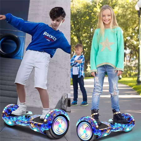 Hoverboard Infantil 6.5 com Led e Bluetooth para Aventuras Estilosas